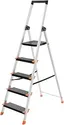 SONGMICS de aluminio, 5 peldaños