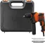 BLACK+DECKER 710W Taladro percutor con cable de alto rendimiento, 0-2800 RPM, con 4 brocas y caja de kits, BEH710K-QS