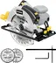 Enventor Sierra Circular 1200W, Guia Laser, 2 Hojas 24T+40T(185mm)