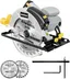 Enventor Sierra Circular 1200W Guía Láser